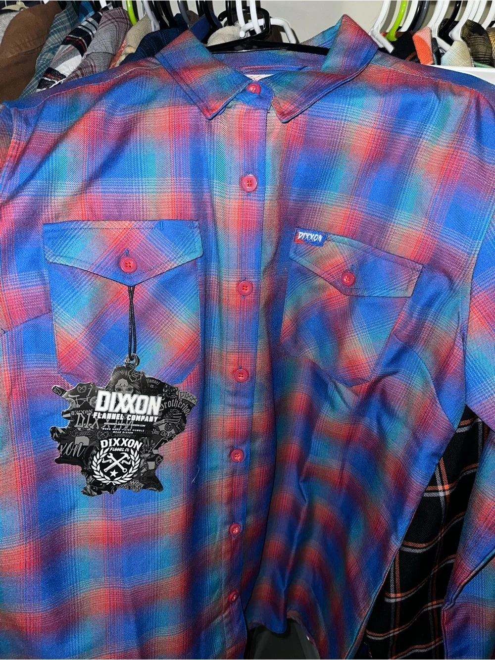 DIXXON X 3 flannels reserved listing for @hthrmrie only - Picture 1 of 6